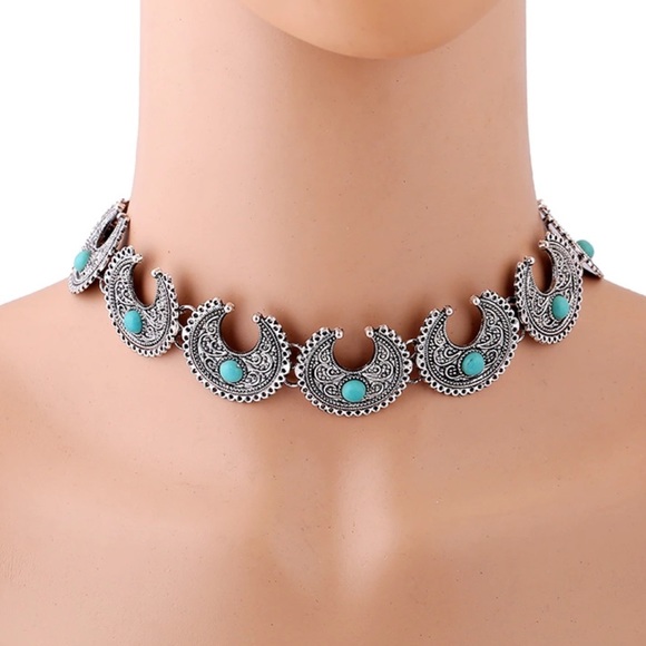 NEW Necklace Choker Boho Gypsy Festival Jewelry - Picture 3 of 3